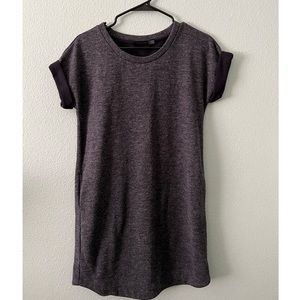 Adrienne Vittadini Sweatshirt Sack Dress Pockets S